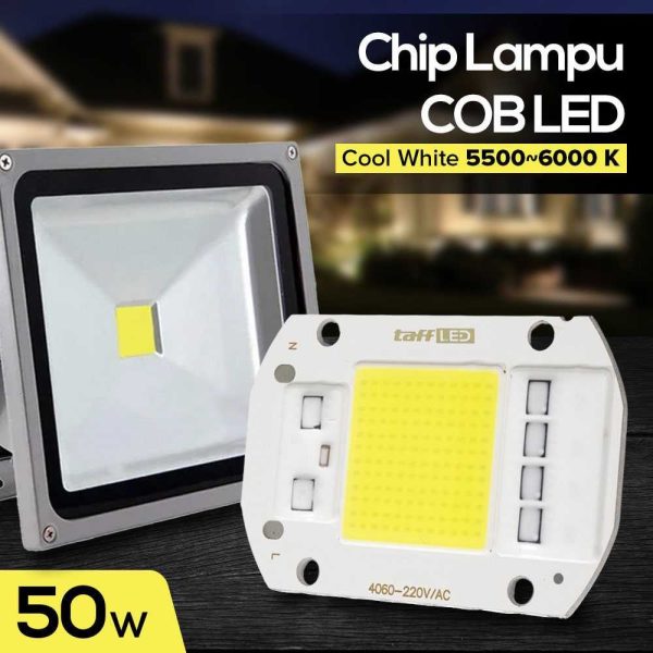 TaffLED Chip LED Lampu COB Floodlight Spotlight 220V