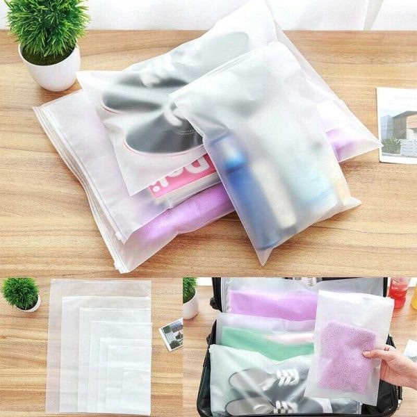 TaffPACK Kantung Plastik PVC Pouch Zipper Organizer Travel - LIN3S c