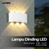 TaffLED Lampu Dinding LED Indoor Plastic Body 6 LED Warm White 6W - 6T