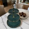 TaffHOME Rak Kue Susun 3 Tingkat Detachable Plate Cake Stand Display - YGN-3