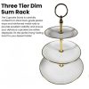TaffHOME Rak Kue Susun 3 Tingkat Detachable Plate Cake Stand Display - YGN-3