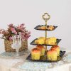 ginee_20251117180204968_7660499519.jpg TaffHOME Rak Kue Susun 3 Tingkat Detachable Plate Cake Stand Display - MG-3