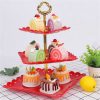 ginee_20251117180205048_4948046630.jpg TaffHOME Rak Kue Susun 3 Tingkat Detachable Plate Cake Stand Display - MG-3