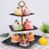 ginee_20251117180205170_8868994971.jpg TaffHOME Rak Kue Susun 3 Tingkat Detachable Plate Cake Stand Display - MG-3