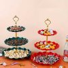 ginee_20251117180303951_1111731486.jpg TaffHOME Rak Kue Susun 3 Tingkat Detachable Plate Cake Stand Display - MB-3