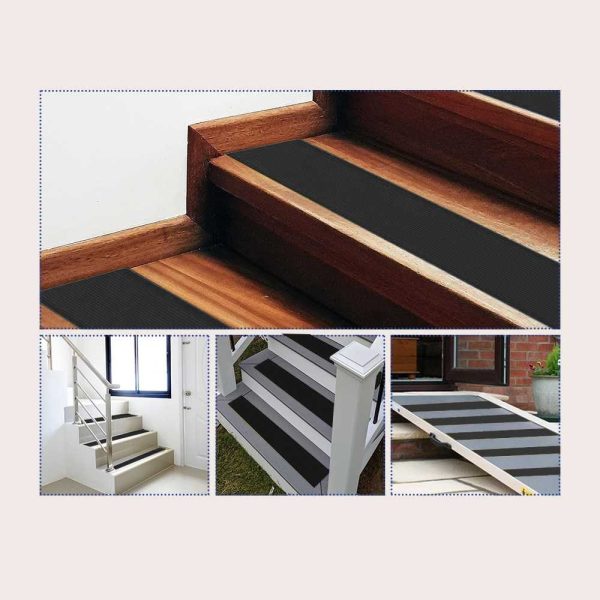 TaffPACK Lakban Lantai Tangga Anti Slip Tape Waterproof Flexible - WD1