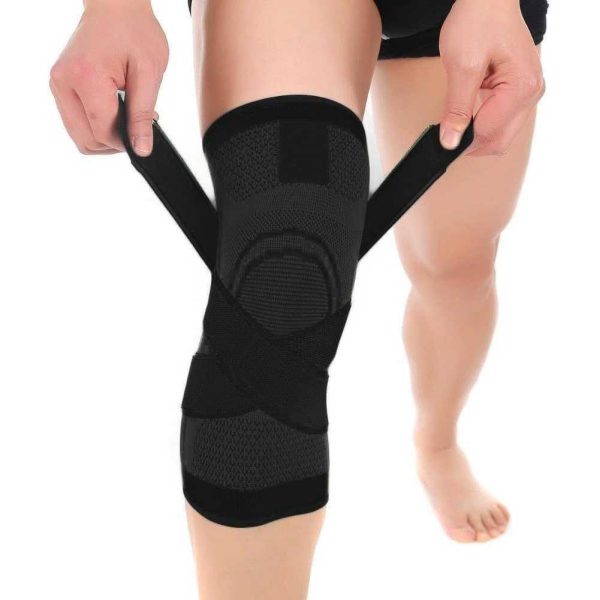 TaffSPORT Pelindung Lutut Knee Support Compression Sport Fitness - EL06