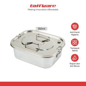 ginee_20251117180842878_9302433294.jpg TaffHOME Kotak Makan Lunch Box Stainless Steel 304 2L - HS233