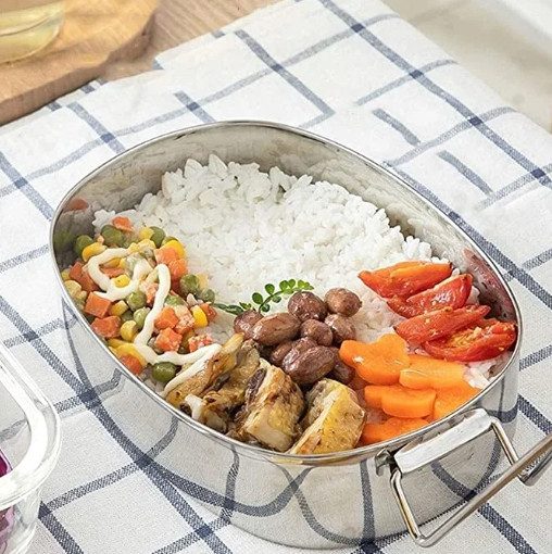 ginee_20251117180954706_8119054173.jpg TaffHOME Kotak Makan Lunch Box Stainless Steel 410 650ml - HS410