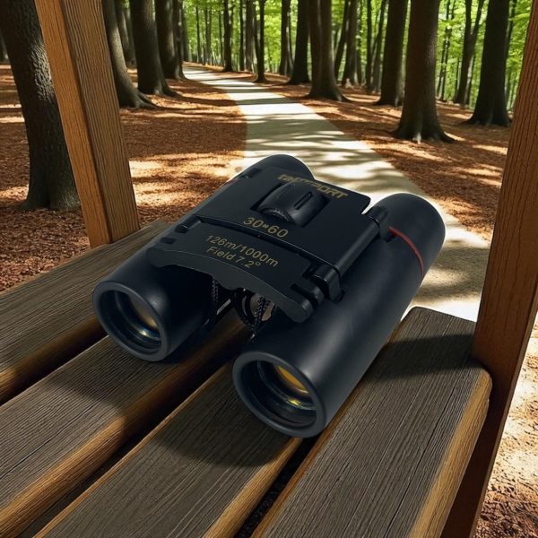 TaffSPORT Telescope Teropong Binoculars HD 30x60 126M/1000M