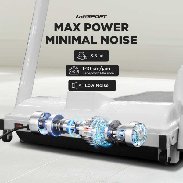 ginee_20251117181645313_7635046603.jpg TaffSPORT Treadmill Lipat Foldable Electric Smart LED Display - A1