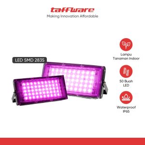 ginee_20251117182426579_0885167629.jpg TaffLED Grow Light LED Hidroponik Full Spectrum 2835 SMD 220V 50W - RO22