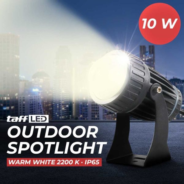 TaffLED Lampu Sorot LED Outdoor Spotlight Beam Waterproof Warm White - YY3