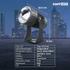 TaffLED Lampu Sorot LED Outdoor Spotlight Beam Waterproof Warm White - YY3