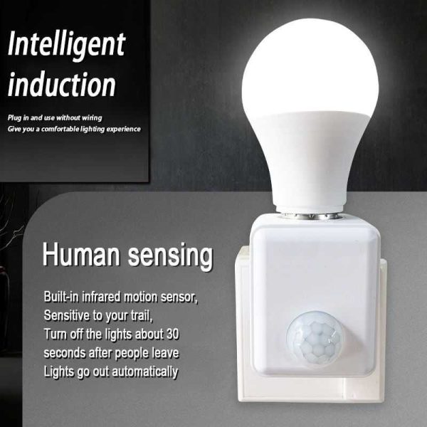 ginee_20251117182613588_1752056954.jpg TaffLED Fitting Lampu Bohlam Sensor PIR EU Plug 40W E27 - GD4