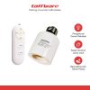 TaffLED Fitting Lampu Bohlam 40W E27 with Remote - YX-428A