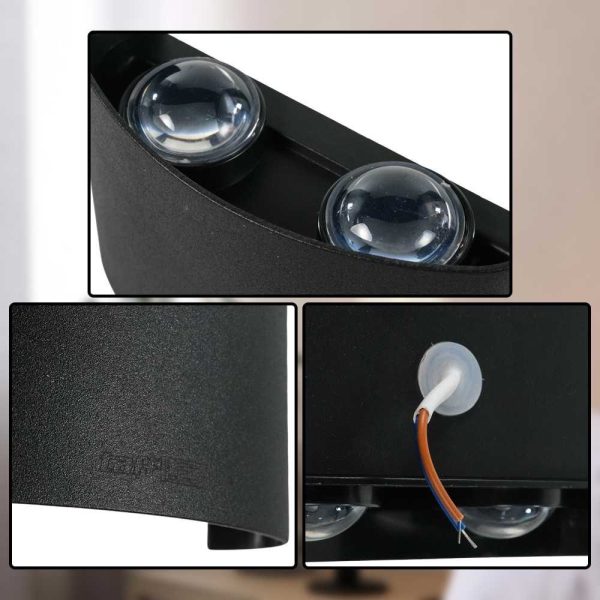 ginee_20251117182808028_0458040951.jpg TaffLED Lampu Dinding LED Indoor Plastic Body 4W 4 LED Warm White - 4T