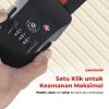 TaffGUARD Travel Luggage Lock Suitcase Belt Tali Koper Gembok TSA PIN - TSA-319