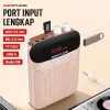 TaffSTUDIO Speaker Pinggang Microphone Bluetooth Amplifier Wireless - S26