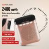 TaffSTUDIO Speaker Pinggang Microphone Bluetooth Amplifier Wireless - S26