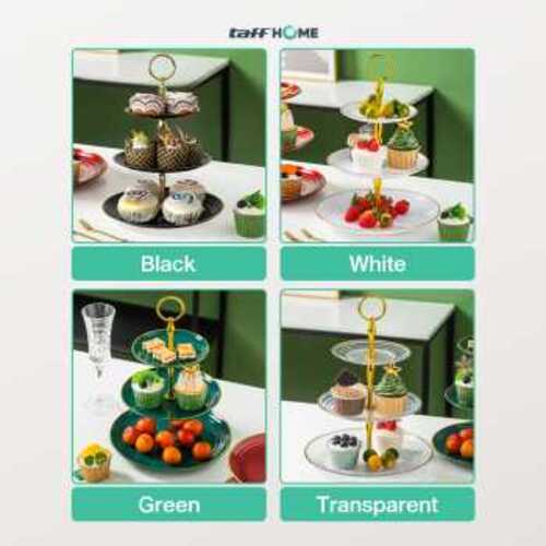 taffhome-rak-kue-susun-3-tingkat-detachable-plate-cake-stand-display-ygn-3 (13) TaffHOME Rak Kue Susun 3 Tingkat Detachable Plate Cake Stand Display - YGN-3