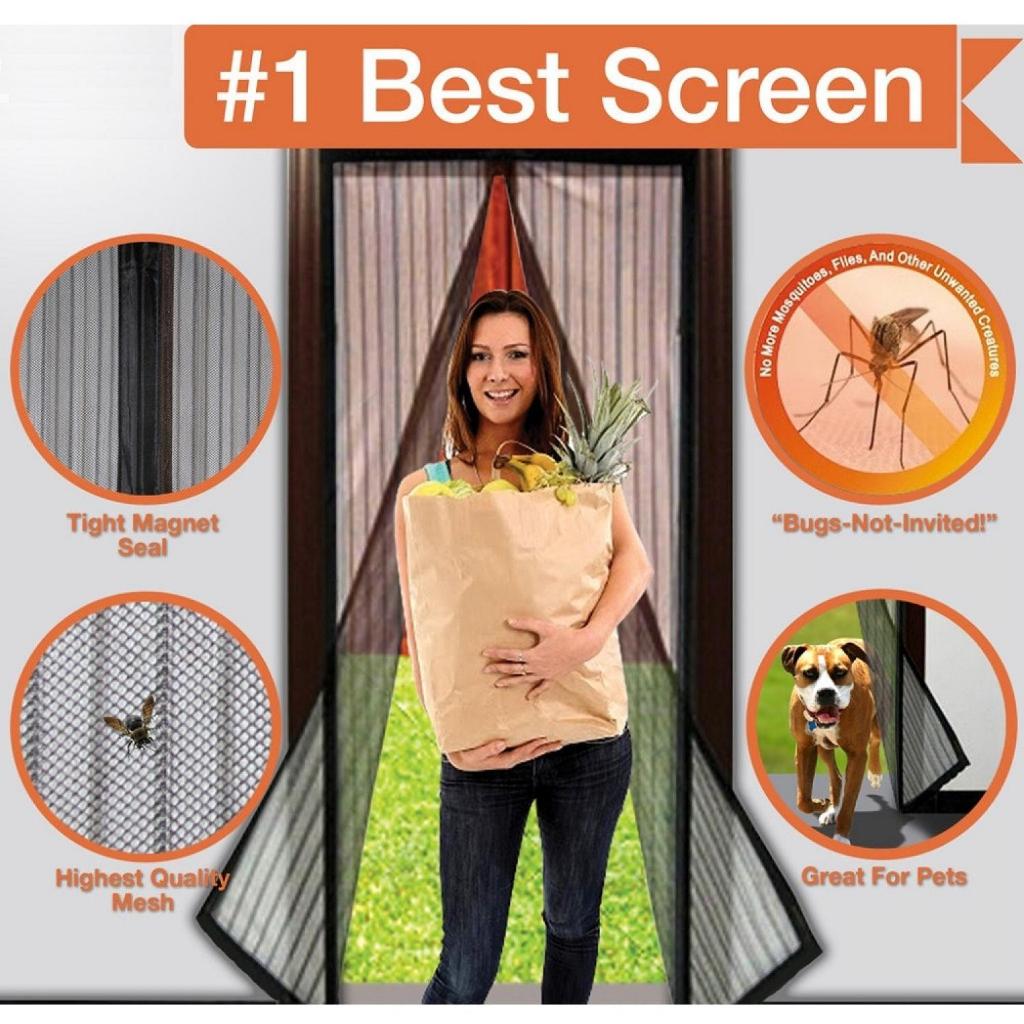 ginee_20240926003246233_5861293681.jpeg TaffHOME Tirai Pintu Jaring Magnetik Anti Nyamuk Mesh Net - LL23800