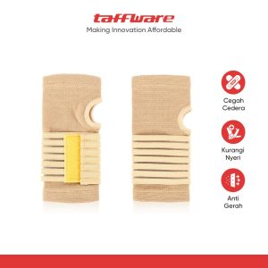 ginee_20251201112850243_5324671524.jpg TaffSPORT Pelindung Pergelangan Tangan Wrist Support Gym Fitness 2 PCS - FO-2