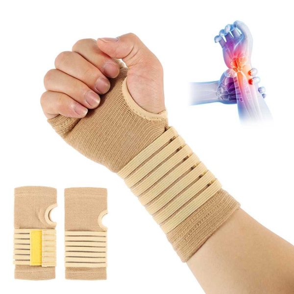 ginee_20251201112850463_5907834928.jpg TaffSPORT Pelindung Pergelangan Tangan Wrist Support Gym Fitness 2 PCS - FO-2