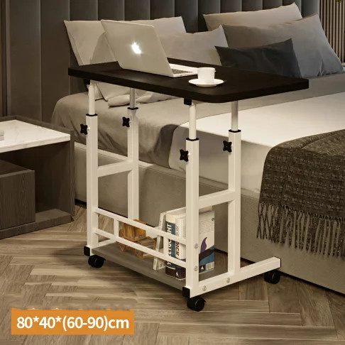 ginee_20251201112924986_4260081291.jpg TaffHOME Meja Laptop Lifting Table Adjustable Single Layer 80x40cm - L100