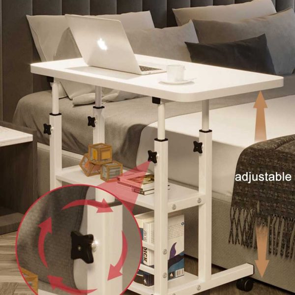 ginee_20251201113730097_9604166212.jpg TaffHOME Meja Laptop Study Table Adjustable Double Layer 80x40cm - L200