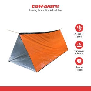 ginee_20251201113811179_1536567808.jpg TaffSPORT Tenda Emergency Shelter Camping Thermal Tube Tent 150x240cm - RM15
