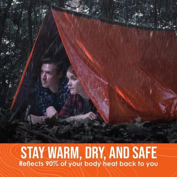 ginee_20251201113811410_7404502995.jpg TaffSPORT Tenda Emergency Shelter Camping Thermal Tube Tent 150x240cm - RM15