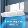 TaffHOME Cover Angin AC Retractable Three Board Windshield Deflector - HZ74