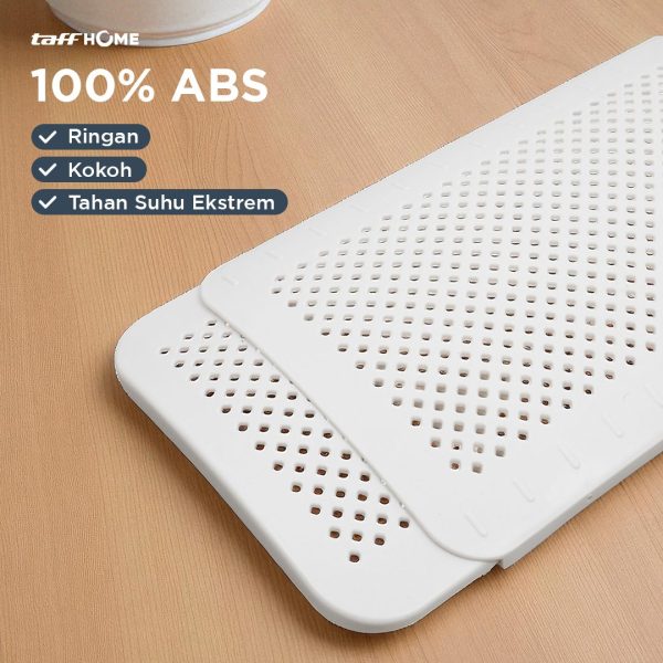 TaffHOME Cover Angin AC Retractable Three Board Windshield Deflector - HZ74