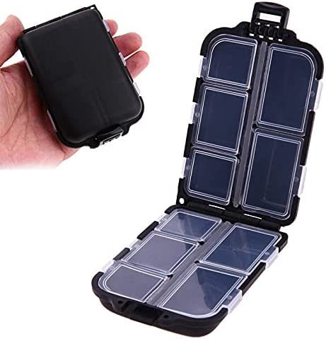 ginee_20251201120727760_0804969754.jpg TaffSPORT Kotak Kail Pancing Fishing Hook Mini Storage 10 Compartement - FM-65