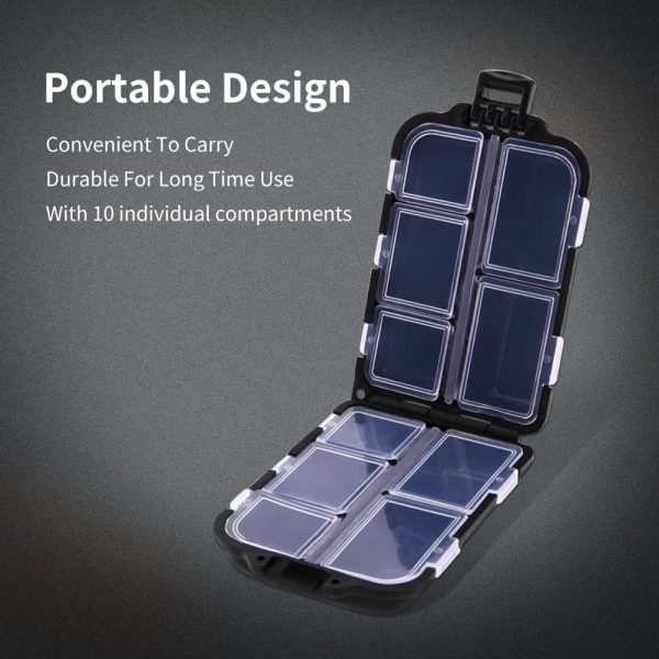 ginee_20251201120727793_2699299406.jpg TaffSPORT Kotak Kail Pancing Fishing Hook Mini Storage 10 Compartement - FM-65