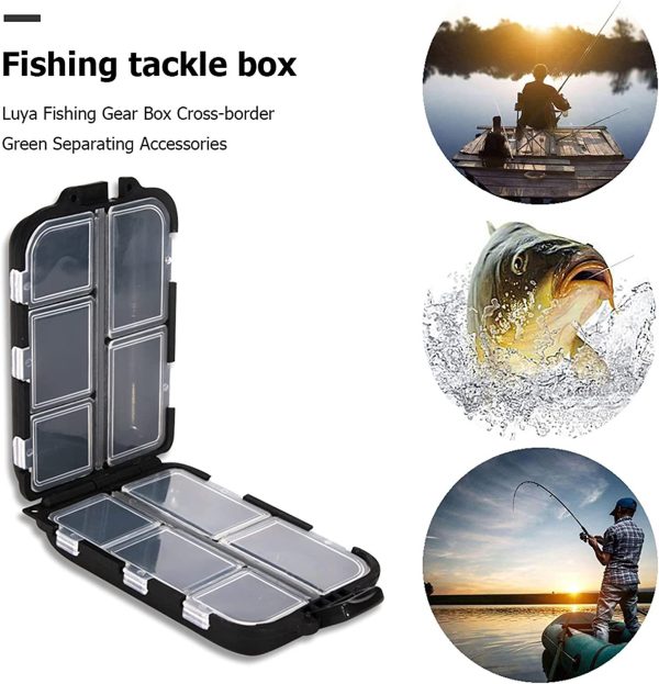 ginee_20251201120727840_4835423675.jpg TaffSPORT Kotak Kail Pancing Fishing Hook Mini Storage 10 Compartement - FM-65
