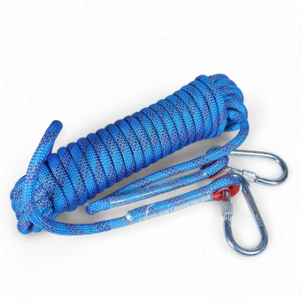 ginee_20251201120900251_9033633828.jpg TaffSPORT Tali Paracord Panjat Tebing Climbing Rope Steel 10M 10mm - 24KN
