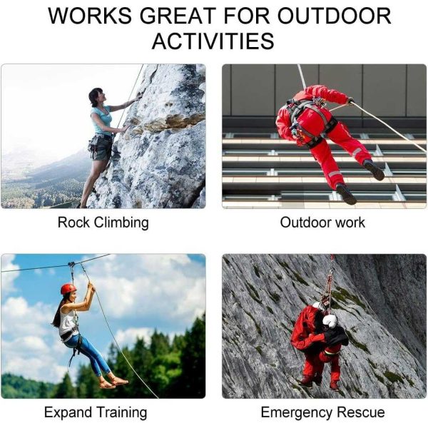 ginee_20251201120900400_1815153470.jpg TaffSPORT Tali Paracord Panjat Tebing Climbing Rope Steel 10M 10mm - 24KN