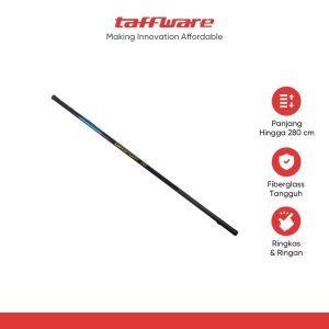ginee_20251201121116716_0364257600-1.jpg TaffSPORT Tongkat Pancing Fiberglass Fishing Rod 280cm 6 Section