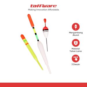 ginee_20251201121241428_2251164272.jpg TaffSPORT Kumbul Pancing Vertical Fishing Floats Bait 15 PCS - P0015