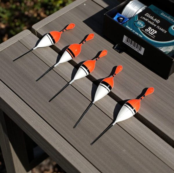 ginee_20251201121241603_1575588915.jpg TaffSPORT Kumbul Pancing Vertical Fishing Floats Bait 15 PCS - P0015