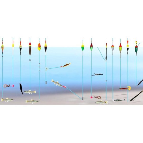 ginee_20251201121241729_0104706794.jpg TaffSPORT Kumbul Pancing Vertical Fishing Floats Bait 15 PCS - P0015