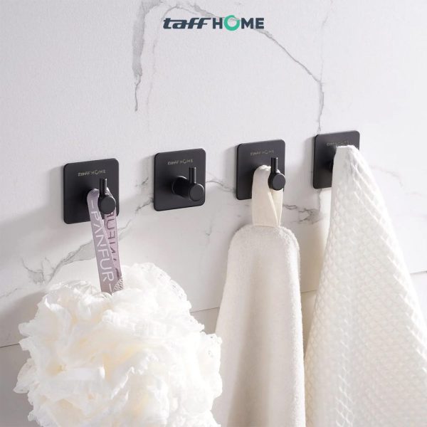 TaffHOME Gantungan Dinding Kapstok Hook Hanger Stainless Steel 201 - H012