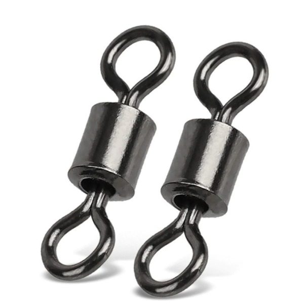 TaffSPORT Konektor Umpan Kail Pancing Stainless Steel 5# 100 PCS - JYJ05