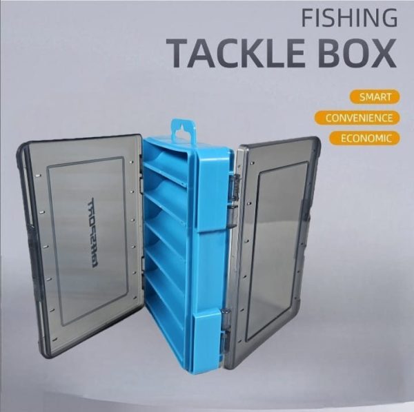 ginee_20251201121433661_4217828917.jpg TaffSPORT Kotak Perkakas Kail Pancing Tackle Box Double Side 12 Grid - YR-12