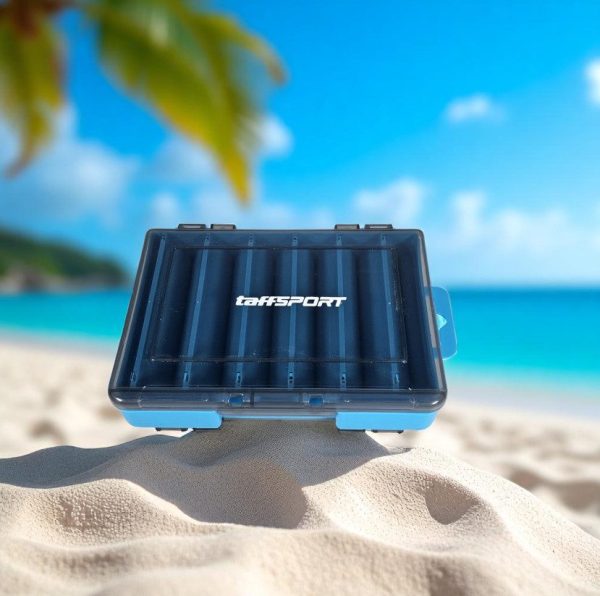 ginee_20251201121433765_9788324091.jpg TaffSPORT Kotak Perkakas Kail Pancing Tackle Box Double Side 12 Grid - YR-12