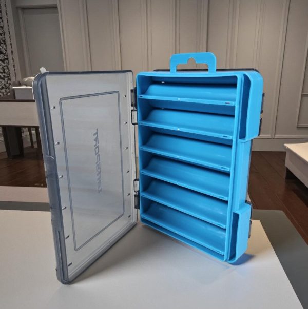 ginee_20251201121433819_0074878158.jpg TaffSPORT Kotak Perkakas Kail Pancing Tackle Box Double Side 12 Grid - YR-12