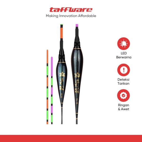 ginee_20251201121641633_2504929898.jpg TaffSPORT Kumbul Pelampung Umpan Pancing Fishing Floats Lure LED Light - DS-10