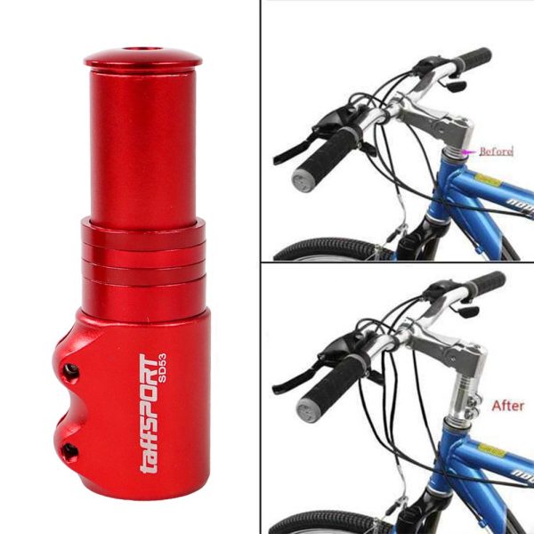 ginee_20251201122954600_3099786796.jpg TaffSPORT Peninggi Setang Sepeda Fork Extender Aluminium Alloy 121mm - SD53